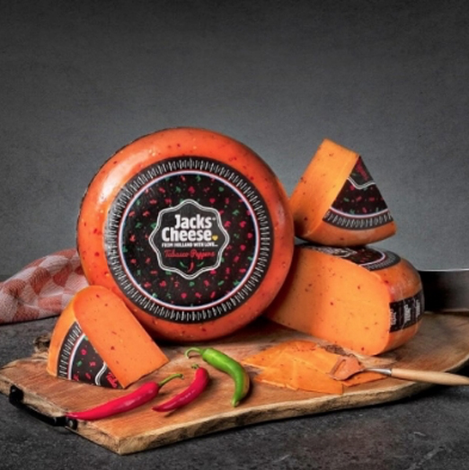 Jacks Cheese Tabasco Pepper